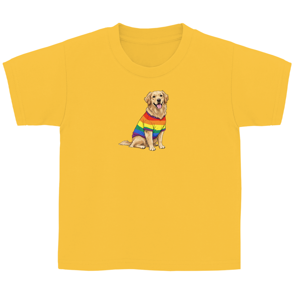 Kinder Basic Shirt "Pride Goldie"