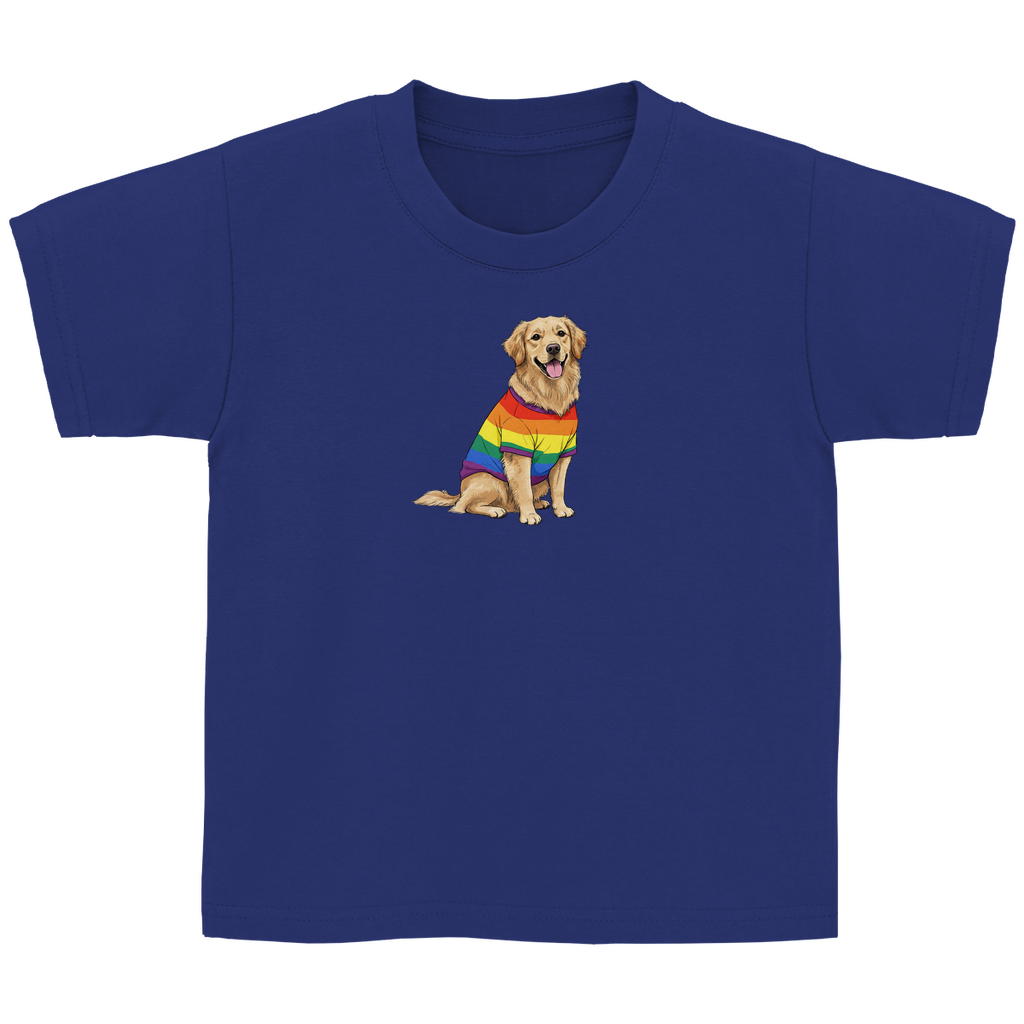 Kinder Basic Shirt "Pride Goldie"