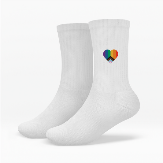 Socken "LGBTQAI+ Herz"