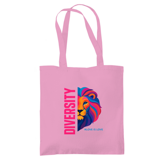 Jutebeutel "DIVERSITY LION"