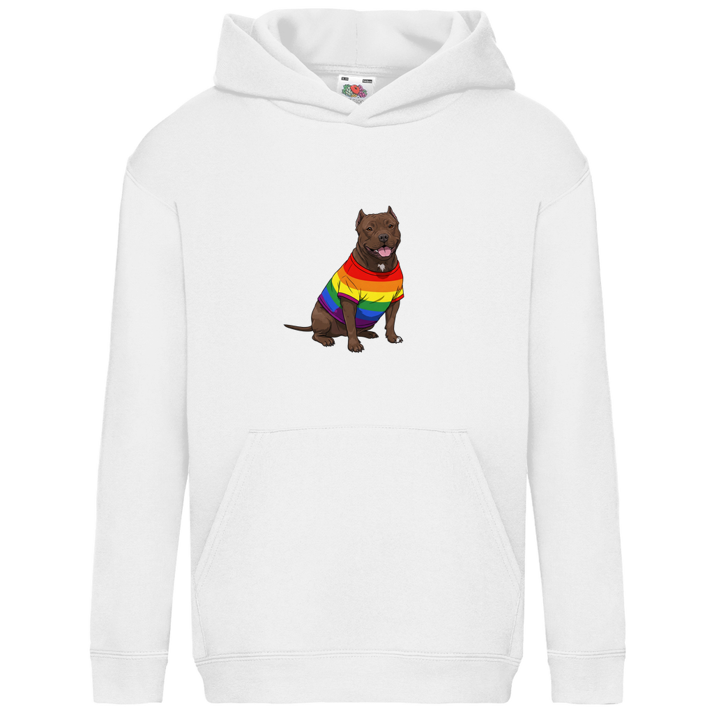 Kids Basic Kaputzenpullover Print "Pride Pit"