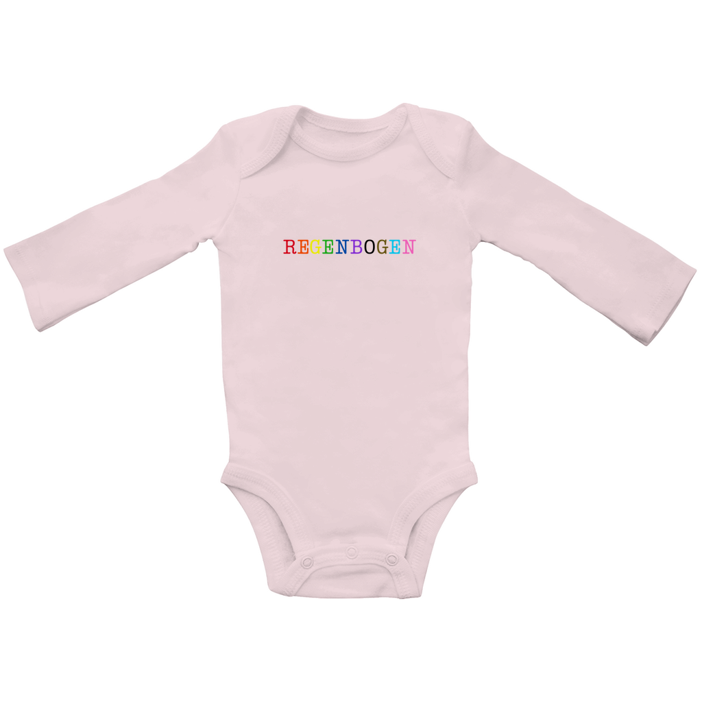 Baby Bio Body Langarm Print "Regenbogen"
