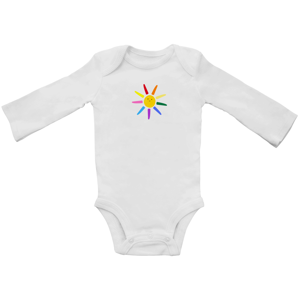 Baby Bio Body Langarm Print "Sunny Day"
