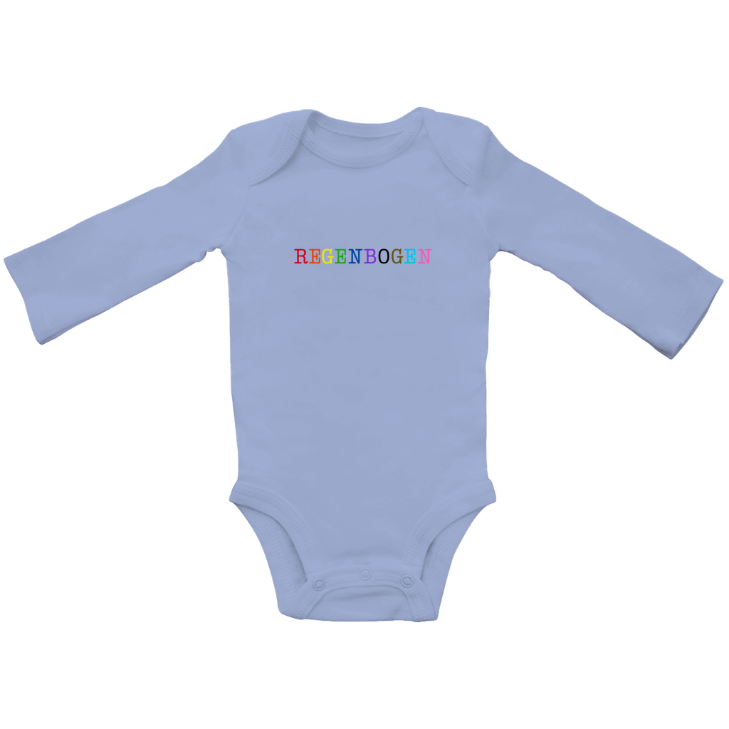 Baby Bio Body Langarm Print "Regenbogen"