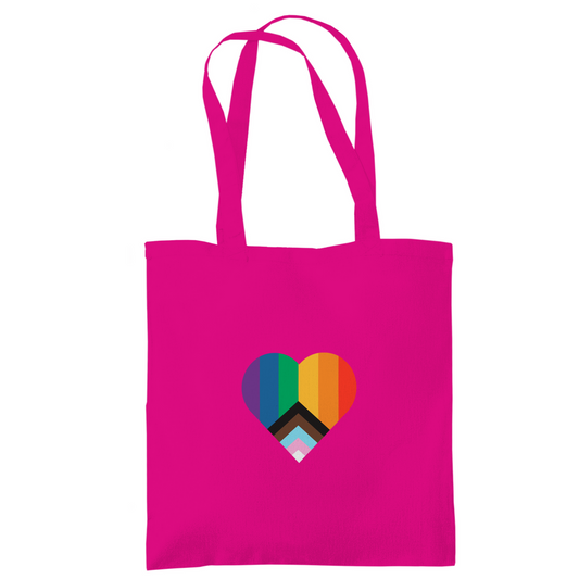 Jutebeutel "LGBTQAI+ Herz"