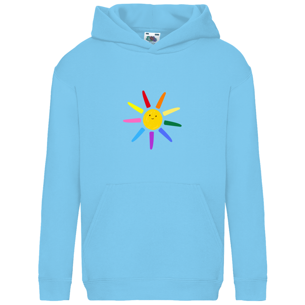 Kids Basic Kaputzenpullover Print "Sunny Day"