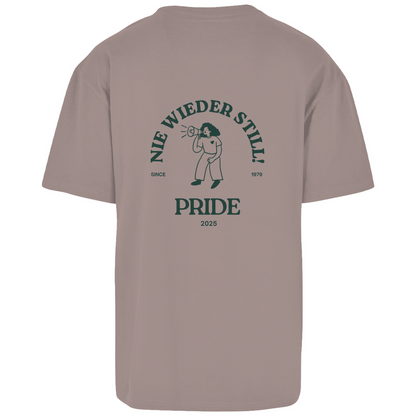 Oversize T-Shirt "Nie wieder still! 2025"