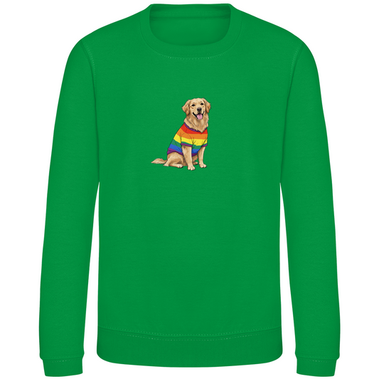 Kinder Sweatshirt Print "Pride Goldie"
