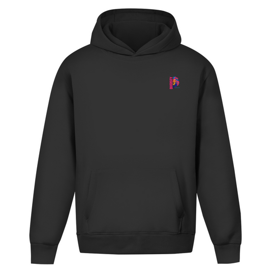 Oversize Hoodie ohne Kordel mit "DIVERSITY LION"