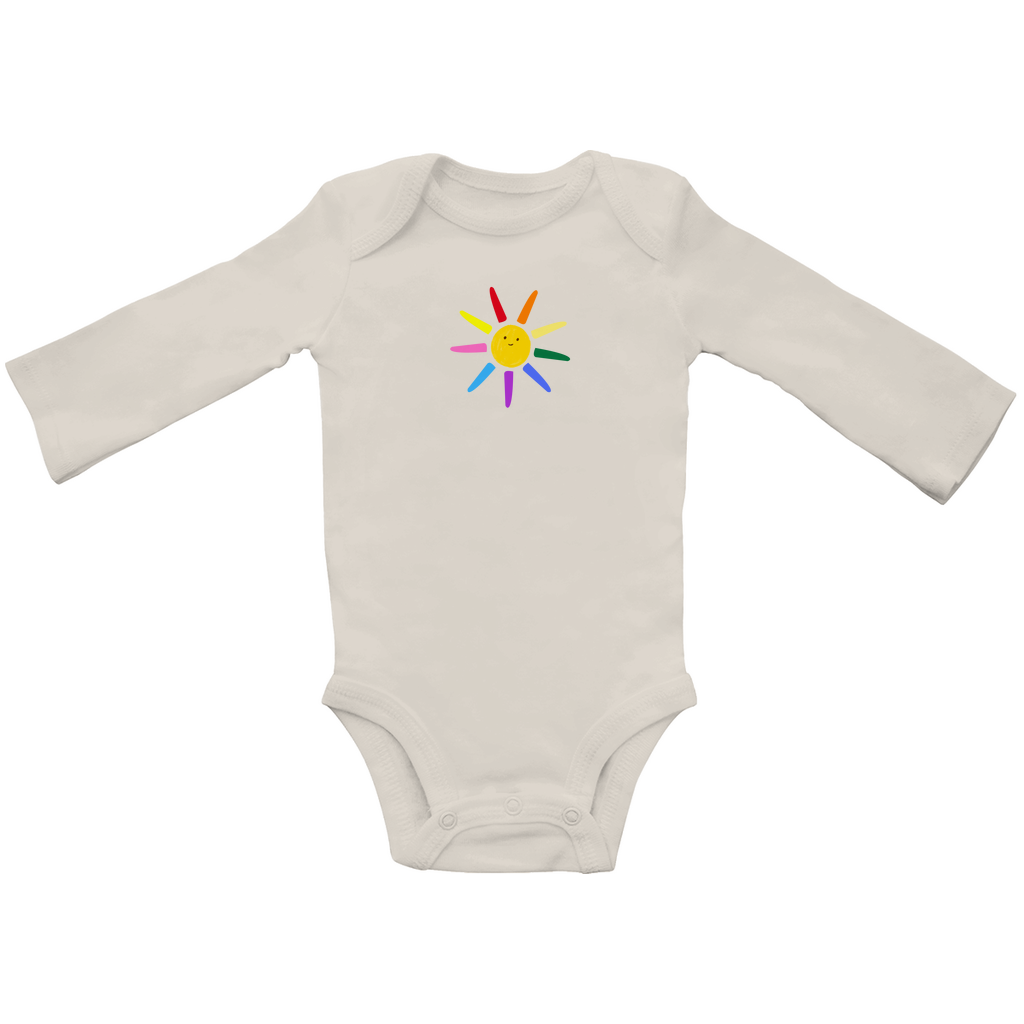 Baby Bio Body Langarm Print "Sunny Day"