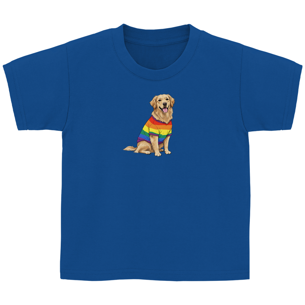 Kinder Basic Shirt "Pride Goldie"