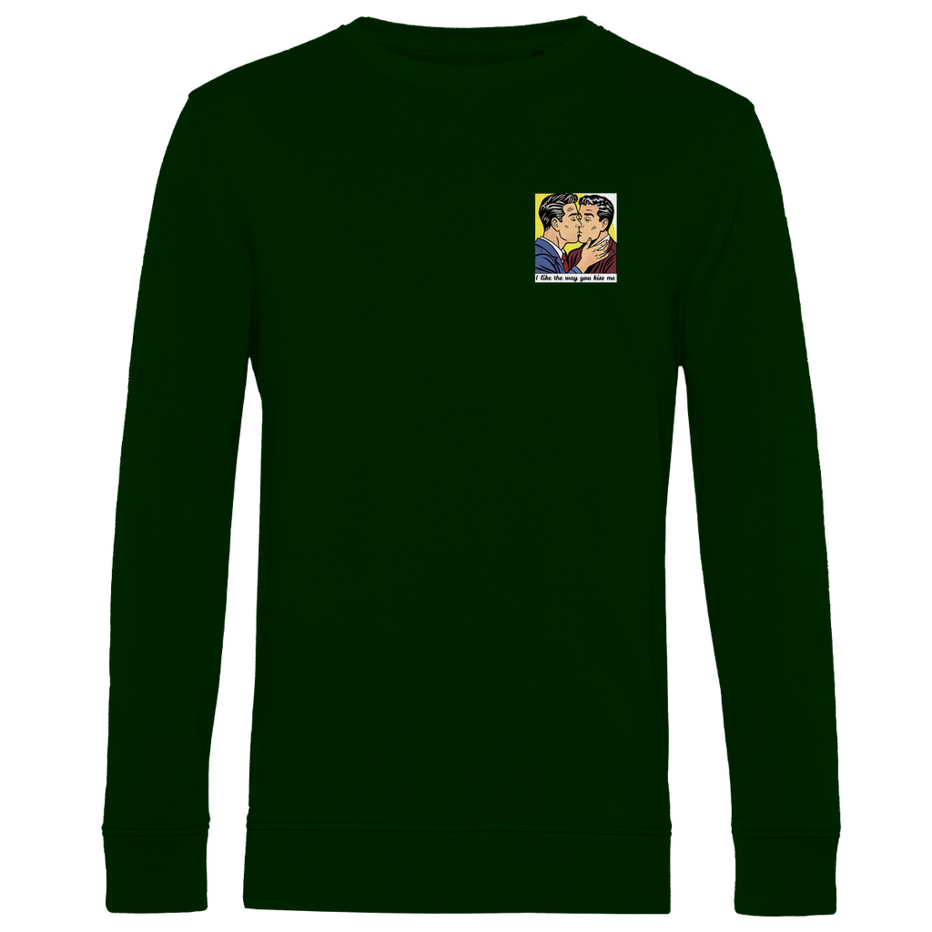 Pullover mit Kuss Print im Stil von Roy Lichtenstein