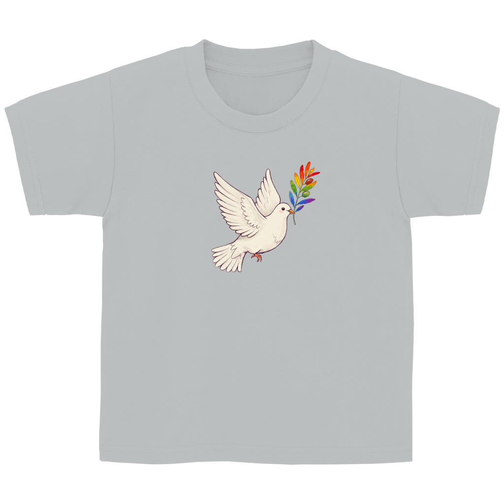 Kinder Basic Shirt "Friedenstaube Pride Edition"