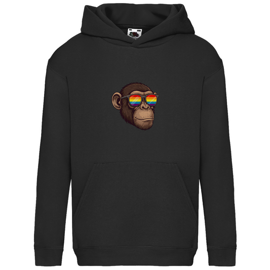 Kids Basic Kaputzenpullover Print "Pride Monkey"