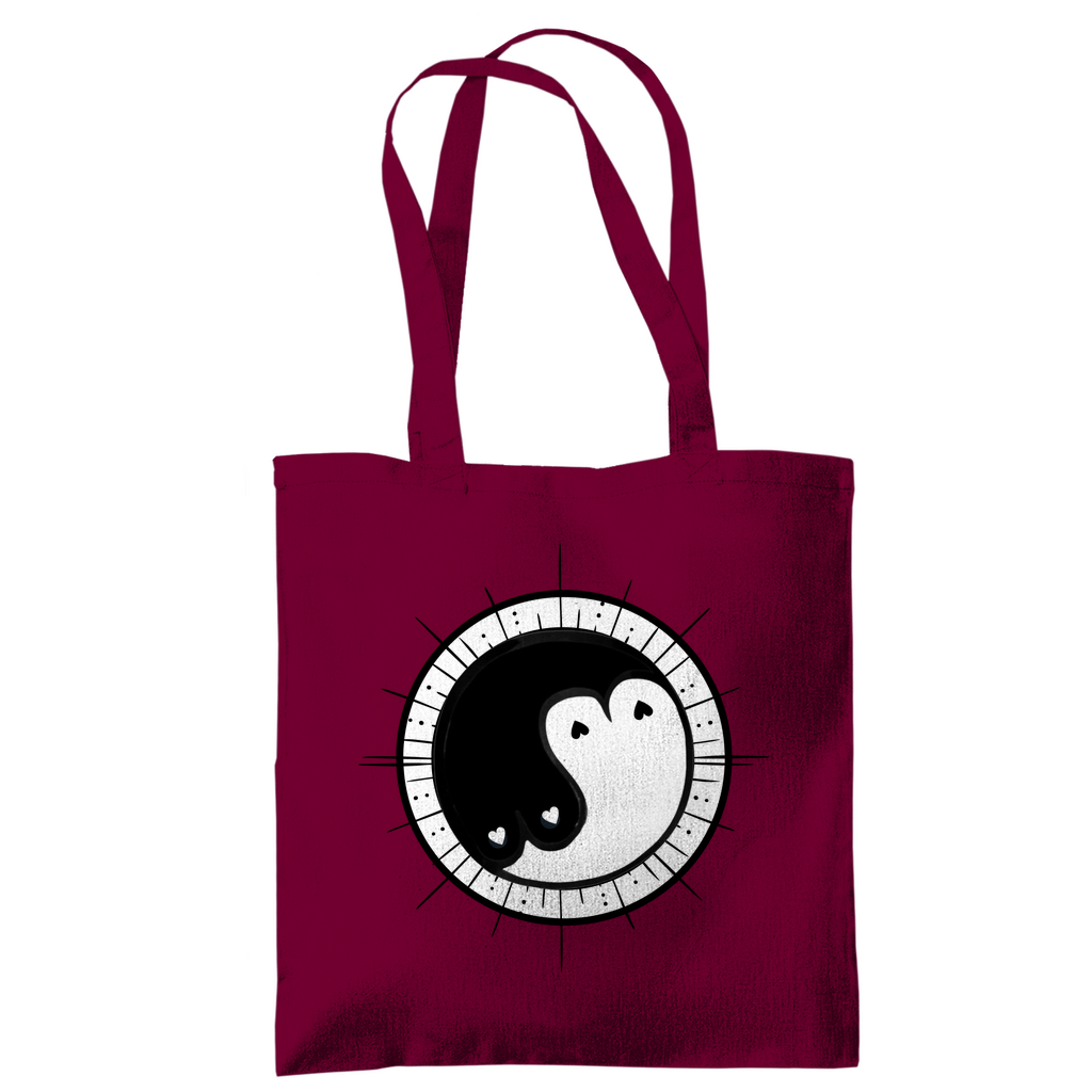 Jutebeutel "Ying und Yang"