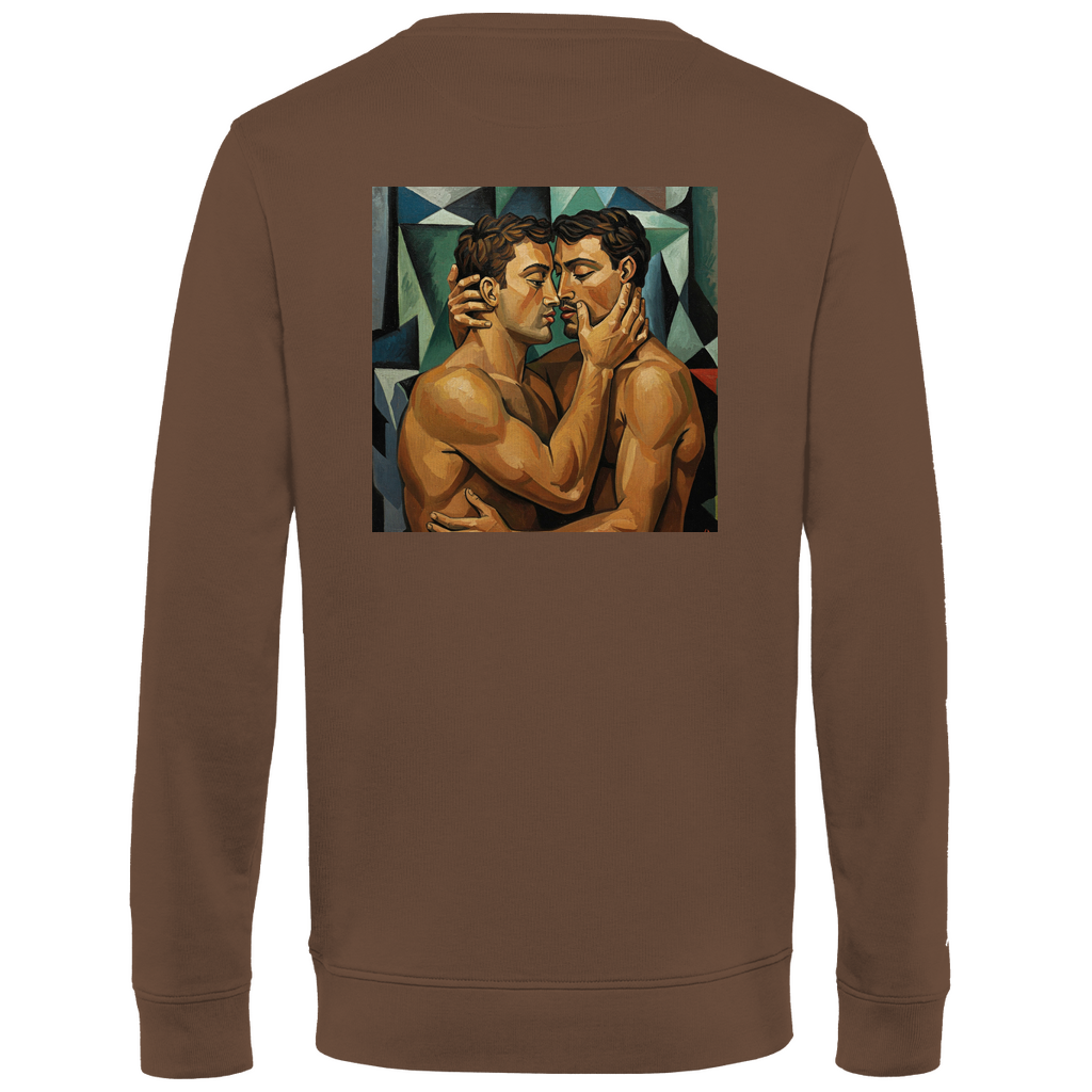 Pullover mit Kuss Print im Stil von Pablo Picasso