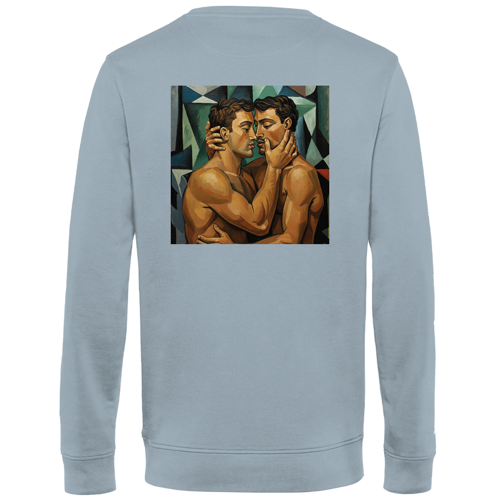 Pullover mit Kuss Print im Stil von Pablo Picasso