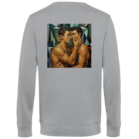 Pullover mit Kuss Print im Stil von Pablo Picasso