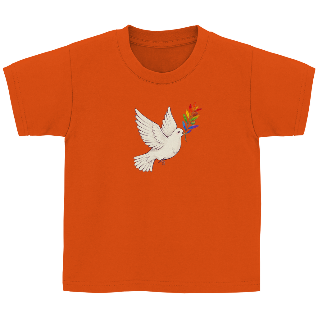 Kinder Basic Shirt "Friedenstaube Pride Edition"