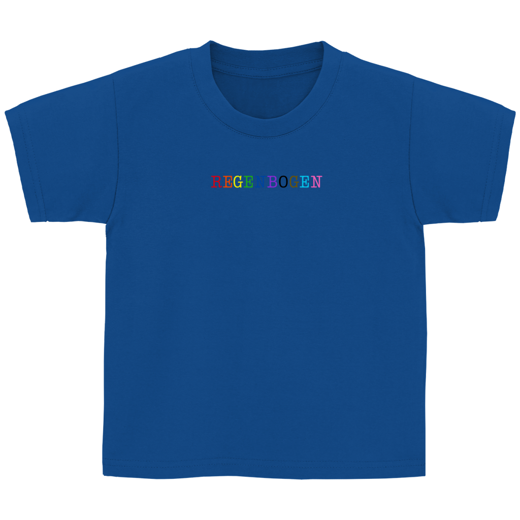 Kinder Basic Shirt "Regenbogen"