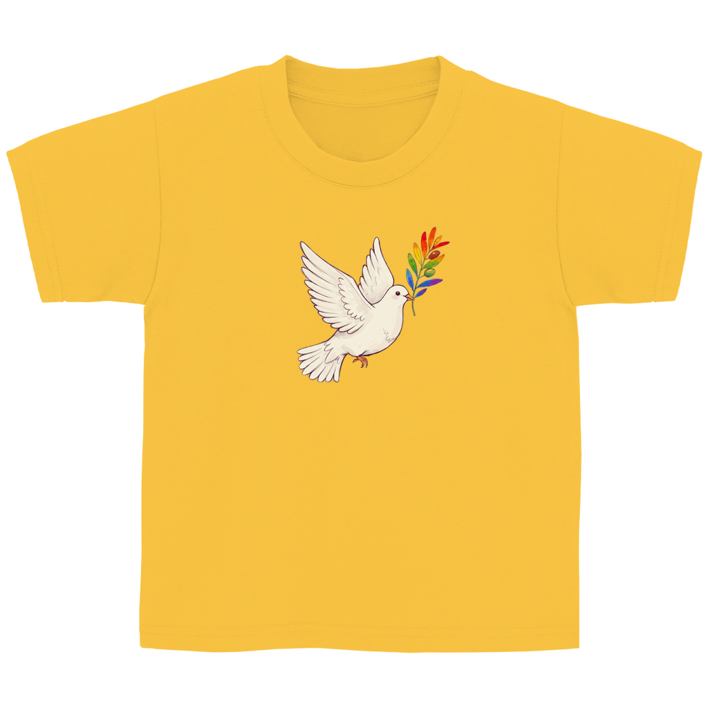 Kinder Basic Shirt "Friedenstaube Pride Edition"