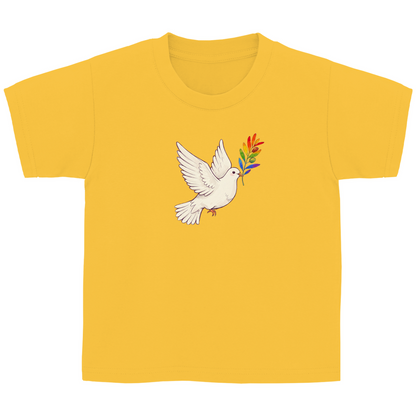 Kinder Basic Shirt "Friedenstaube Pride Edition"
