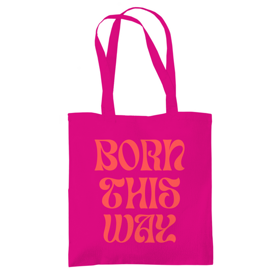 Jutebeutel "Born This Way"