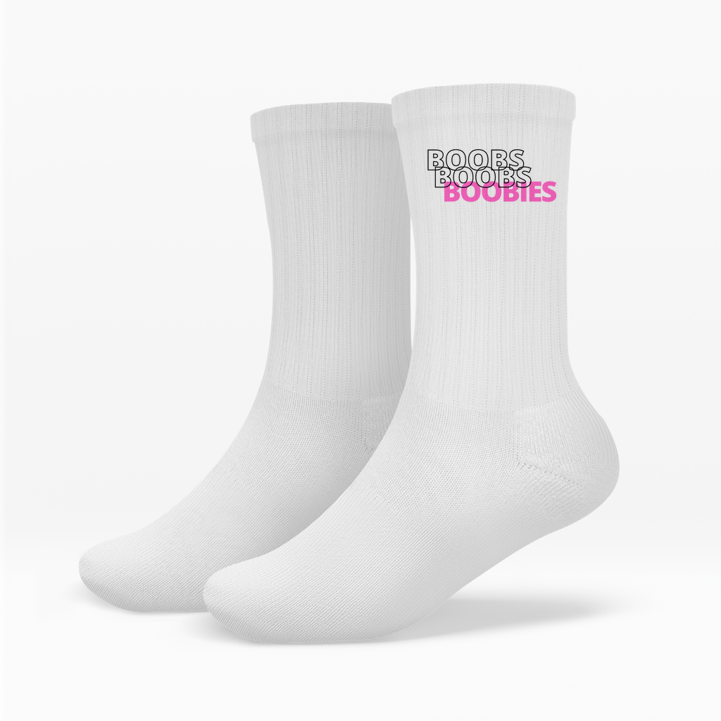 Socken "Boobies"