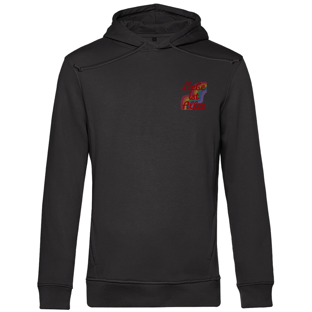 Hoodie mit Kordel "Liebe ist Alles"