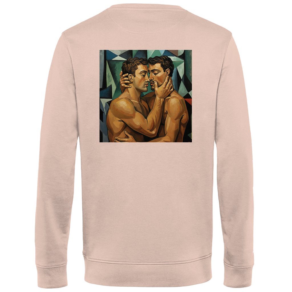 Pullover mit Kuss Print im Stil von Pablo Picasso