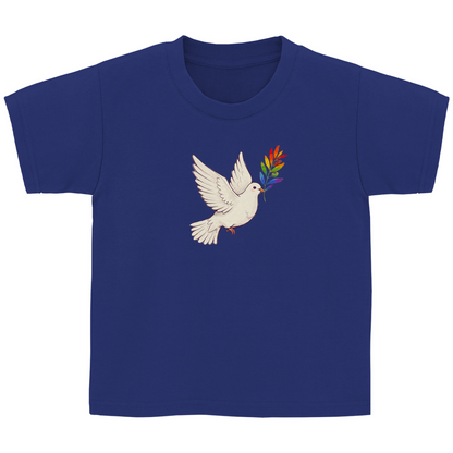 Kinder Basic Shirt "Friedenstaube Pride Edition"