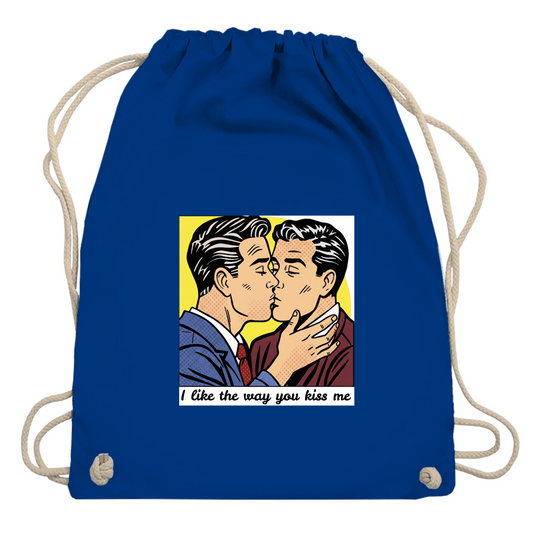 Beutel mit Kuss Print im Stil von Roy Lichtenstein