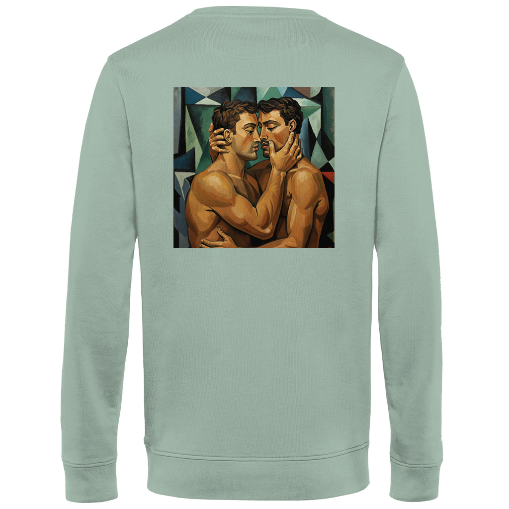 Pullover mit Kuss Print im Stil von Pablo Picasso