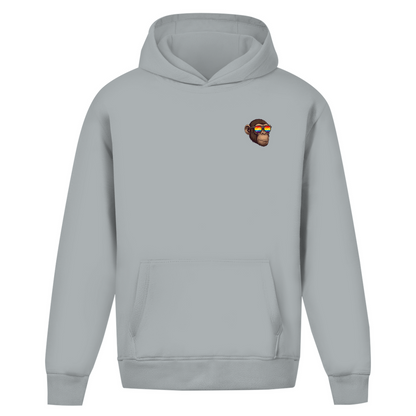 Oversize Hoodie ohne Kordel mit "Pride Monkey" Print