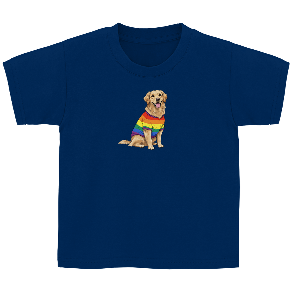 Kinder Basic Shirt "Pride Goldie"