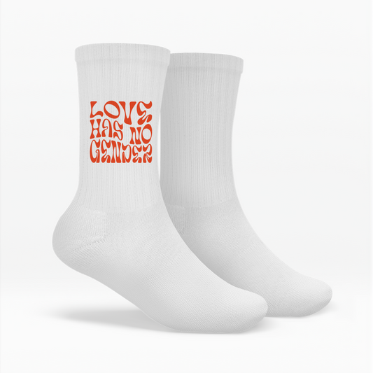 Socken "Love has no Gender"