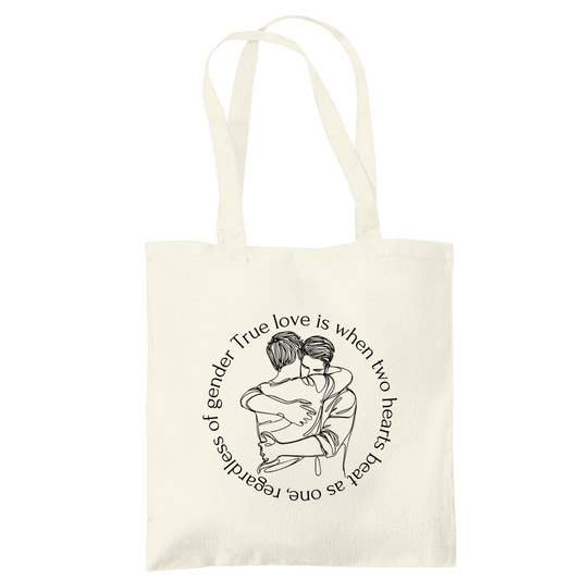 Pride Jutebeutel "True Love" Men