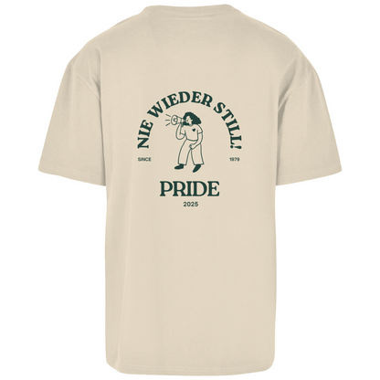 Oversize T-Shirt "Nie wieder still! 2025"