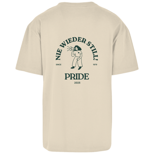 Oversize T-Shirt "Nie wieder still! 2025"