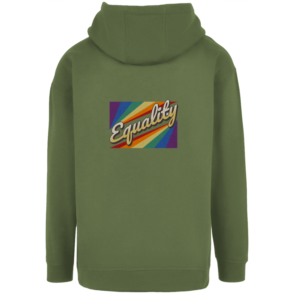 Oversize Hoodie mit Korde  "Equality"