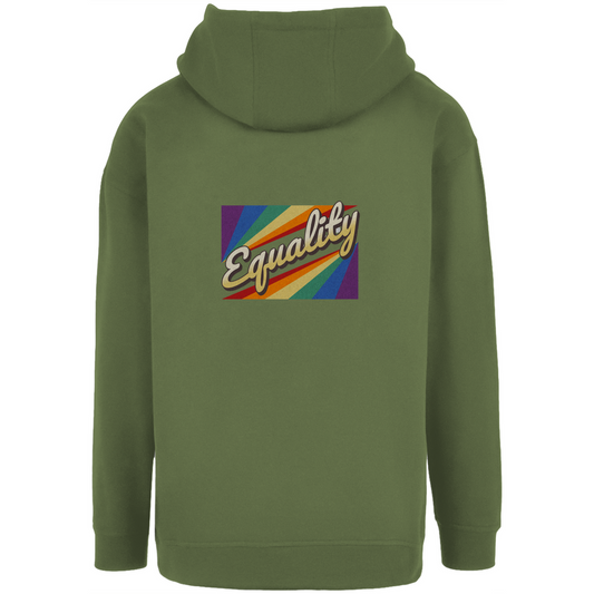 Oversize Hoodie mit Korde  "Equality"