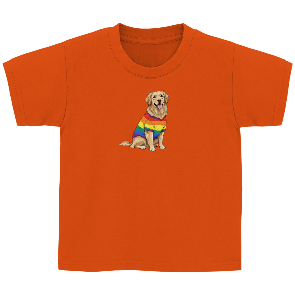 Kinder Basic Shirt "Pride Goldie"