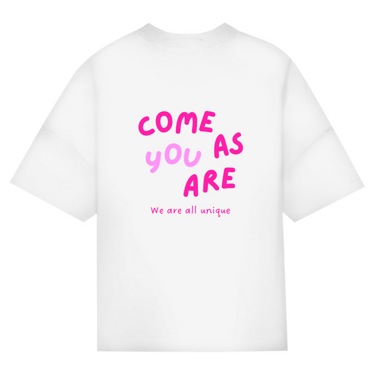 Oversize Classic T-Shirt  "Come as you are"