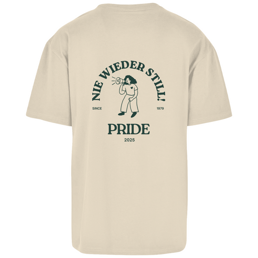 Oversize T-Shirt "Nie wieder still! 2025"