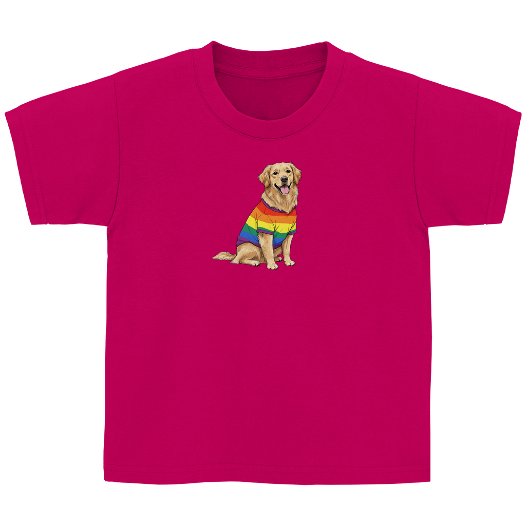 Kinder Basic Shirt "Pride Goldie"