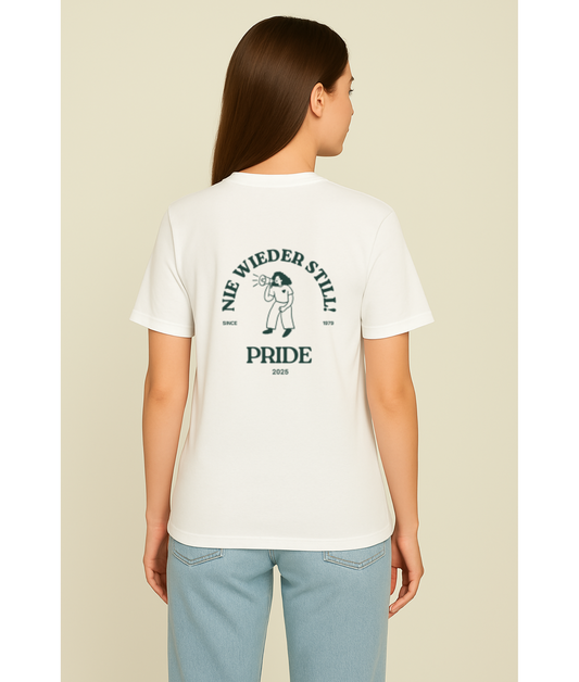 Oversize T-Shirt "Nie wieder still! 2025"
