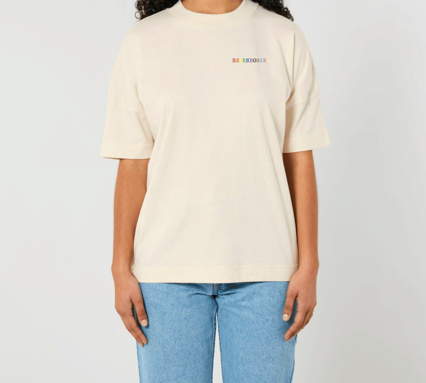 Oversize Classic T-Shirt  "Regenbogen"