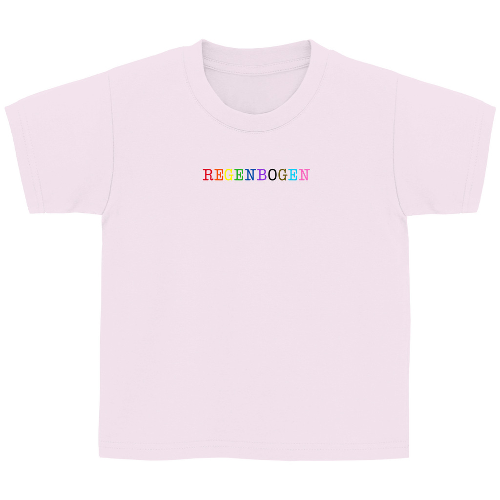 Kinder Basic Shirt "Regenbogen"
