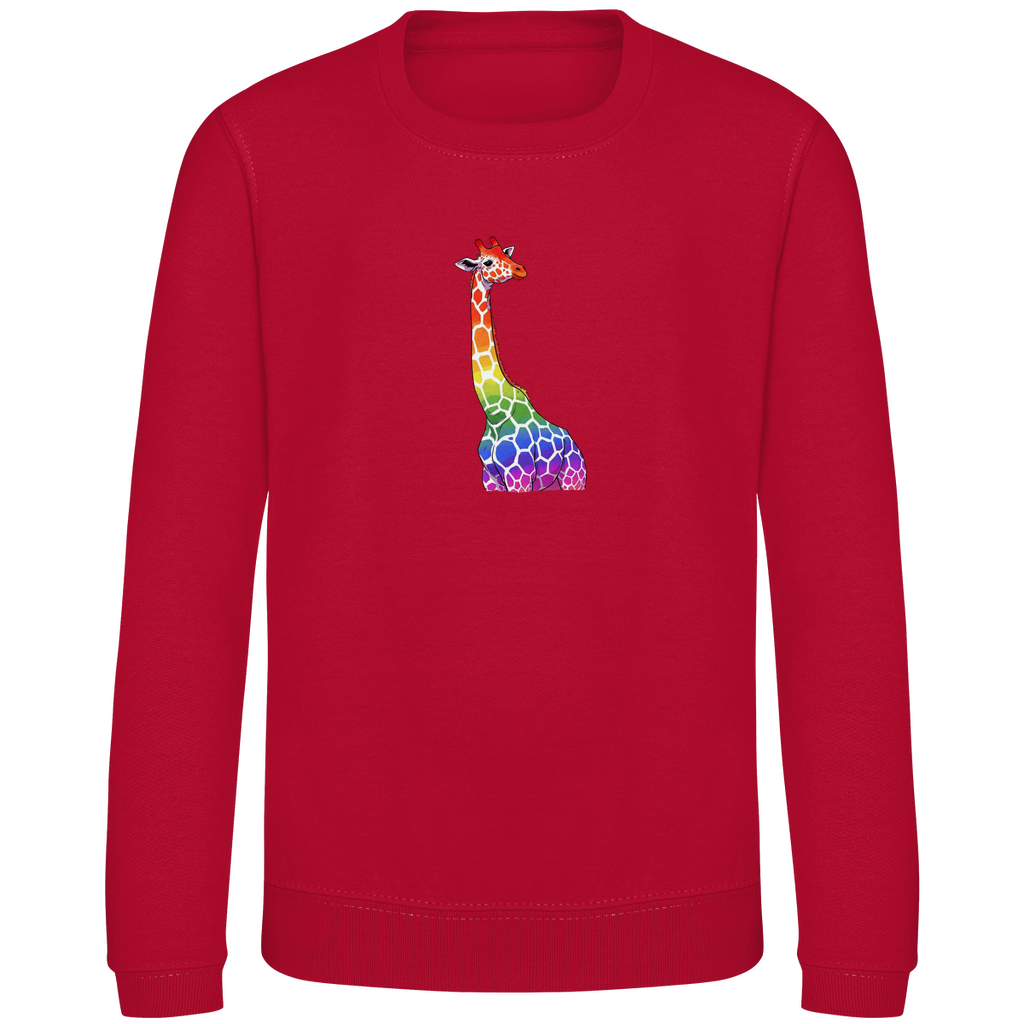 Kinder Sweatshirt Print "Pride Giraffe"