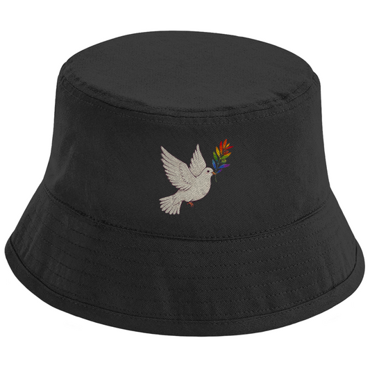 Bucket Hat "Friedenstaube Pride Edition"